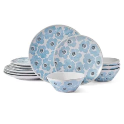 Dinnerware Service For 4|Pfaltzgraff® Radiant Floral 12 Piece Set, Service for 4