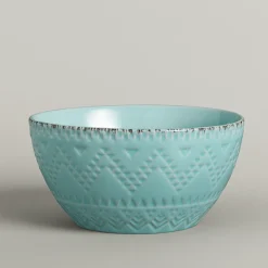 Soup Cereal Bowls|Pfaltzgraff® Remembrance Teal Soup Cereal Bowl