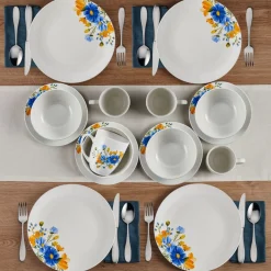 Dinnerware Service For 4|Studio Nova Rhea 16 Piece Dinnerware Set, Service for 4