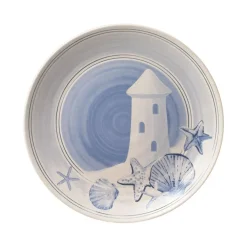Dinnerware Service For 4|Dinnerware Service For 8|Pfaltzgraff® Rio Beach House Outdoor Melamine Dinnerware Set