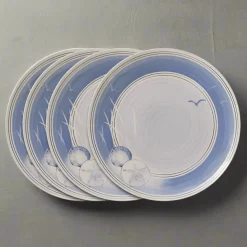 Dinner Plates|Pfaltzgraff® Rio Beach House Set of 4 Outdoor Melamine Dinner Plates