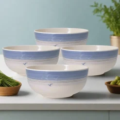 Soup Cereal Bowls|Pfaltzgraff® Rio Beach House Set of 4 Outdoor Melamine Cereal Bowls