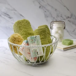 Fruit And Storage Baskets|Gourmet Basics® Rope Fruit and Bread Basket White