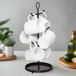 Fruit And Storage Baskets|Pfaltzgraff® Rope Mug Tree