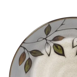 Dinnerware Service For 8|Pfaltzgraff® Rustic Leaves Service for 8 with Serveware