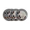 Appetizer Plates|Pfaltzgraff® Rustic Leaves Set of 4 Appetizer Plates