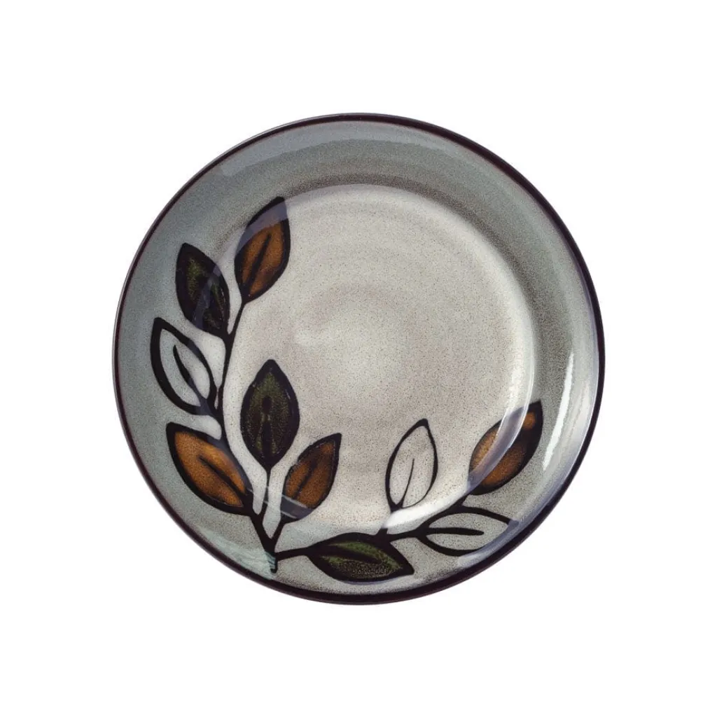Appetizer Plates|Pfaltzgraff® Rustic Leaves Set of 4 Appetizer Plates