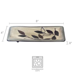 Spoon Rests And Trivets|Pfaltzgraff® Rustic Leaves Spoon Rest