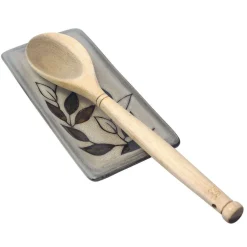 Spoon Rests And Trivets|Pfaltzgraff® Rustic Leaves Spoon Rest
