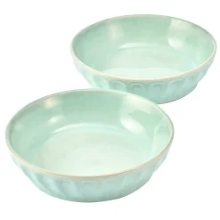 Serve Bowls|Pasta Bowls|Pfaltzgraff® Sage Green Set of 2 Pasta Bowls