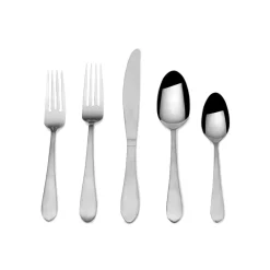 Sets|Pfaltzgraff® Salisbury Satin 20 Piece Flatware Set, Service for 4