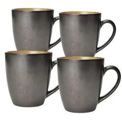 Coffee Mugs|Gourmet Basics® Sandstone Set of 4 Mugs