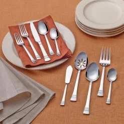 Sets|Pfaltzgraff® Sapphire Bay 53 Piece Flatware Set, Service for 8