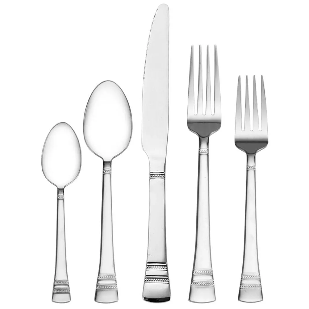 Sets|Pfaltzgraff® Sapphire Bay 53 Piece Flatware Set, Service for 8