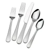Sets|Gourmet Basics® Satin Symmetry 45 Piece Flatware Set, Service for 8