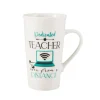 Coffee Mugs|Pfaltzgraff® Sentiment Mugs Dedicated Teacher From Distance Latte Mug