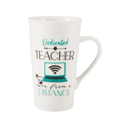 Coffee Mugs|Pfaltzgraff® Sentiment Mugs Dedicated Teacher From Distance Latte Mug
