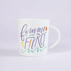 Coffee Mugs|Pfaltzgraff® Sentiment Mugs Femme And Fierce Mug