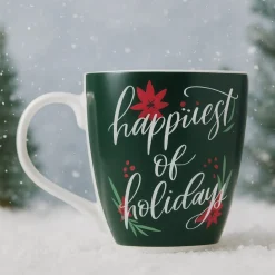 Coffee Mugs|Pfaltzgraff® Sentiment Mugs Happiest of Holidays Mug