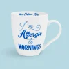 Coffee Mugs|Pfaltzgraff® Sentiment Mugs Im Allergic To Mornings Mug