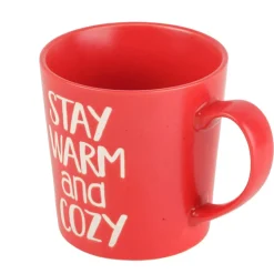 Coffee Mugs|Pfaltzgraff® Sentiment Mugs Red Snuggle Weather Mug