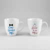 Coffee Mugs|Pfaltzgraff® Sentiment Mugs Set of 2 Mr and Mrs Mugs