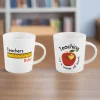 Coffee Mugs|Pfaltzgraff® Sentiment Mugs Teacher Theme Mugs Set of 2