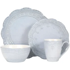 Dinnerware Service For 4|Pfaltzgraff® Serephina 16 Piece Dinnerware Set, Service for 4