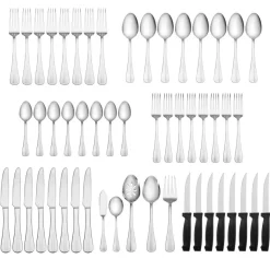 Sets|Pfaltzgraff® Simplicity 53 Piece Flatware Set, Service for 8
