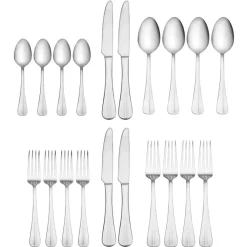 Sets|Pfaltzgraff® Simplicity 20 Piece Flatware Set, Service for 4