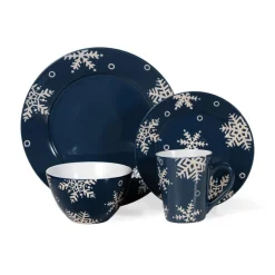 Dinnerware Service For 4|Dinnerware Service For 8|Pfaltzgraff® Snow Flurry Dinnerware Set