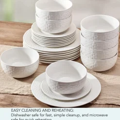 Dinnerware Service For 8|Pfaltzgraff® Sonya 24 Piece Dinnerware Set, Service for 8