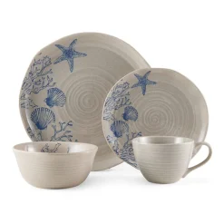 Dinnerware Service For 4|Pfaltzgraff® Southport 16 Piece Dinnerware Set, Service for 4