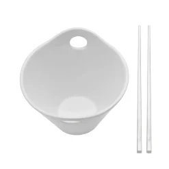 Pasta Bowls|Studio Nova Noodle Bowl with Chopsticks