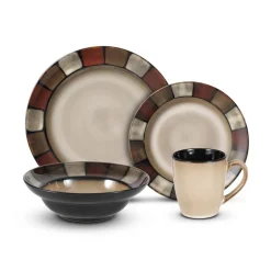 Dinnerware Service For 4|Dinnerware Service For 8|Pfaltzgraff® Taos 16 Piece Dinnerware Set, Service for 4