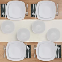 Dinnerware Service For 4|Studio Nova Tara 12 Piece Dinnerware Set, Service for 4