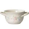 Soup Cereal Bowls|Pfaltzgraff® Tea Rose Double Handled Soup Bowl