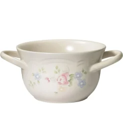 Soup Cereal Bowls|Pfaltzgraff® Tea Rose Double Handled Soup Bowl