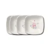 Appetizer Plates|Pfaltzgraff® Tea Rose Set of 4 Appetizer Plates