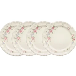 Dinner Plates|Pfaltzgraff® Tea Rose Set of 4 Dinner Plates