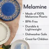 Dinner Plates|Pfaltzgraff® Tea Rose Set of 4 Outdoor Melamine Dinner Plates