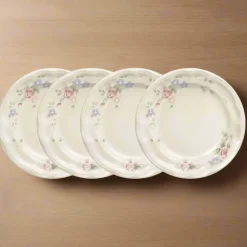 Salad Plates|Pfaltzgraff® Tea Rose Set of 4 Salad Plates