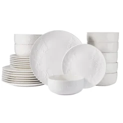 Dinnerware Service For 8|Pfaltzgraff® Trailside Retreat 24 Piece Dinnerware Set, Service for 8