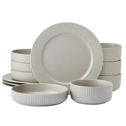 Dinnerware Service For 4|Pfaltzgraff® Tranquility 12 Piece Dinnerware Set, Service for 4