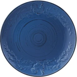Dinnerware Service For 4|Pfaltzgraff® Trellis Rooster Blue 12 Piece Set, Service for 4