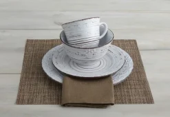 Salad Plates|Pfaltzgraff® Trellis White Set of 4 Salad Plates