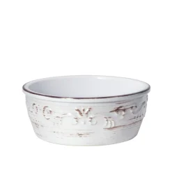 Serve Bowls|Pfaltzgraff® Trellis White Storage Bowl with Lid
