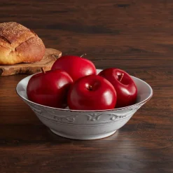 Serve Bowls|Pfaltzgraff® Trellis White Vegetable Serve Bowl