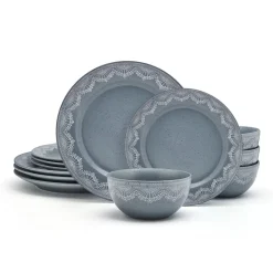 Dinnerware Service For 4|Pfaltzgraff® Valerie 12 Piece Dinnerware Set, Service for 4