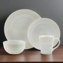 Dinnerware Service For 4|Pfaltzgraff® Vera 16 Piece Dinnerware Set, Service for 4